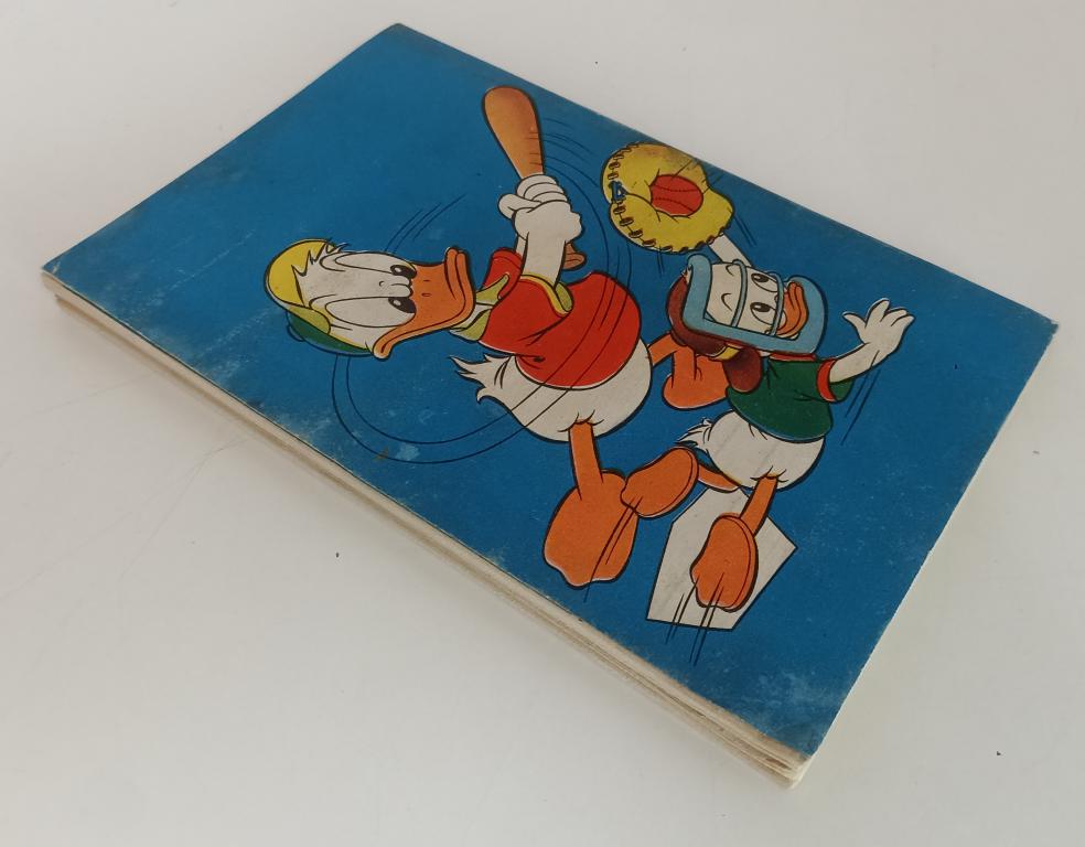 FD- TOPOLINO LIBRETTO N.163 CON BOLLINO ORIGINALE- DISNEY MONDADORI- 1957- B-C23