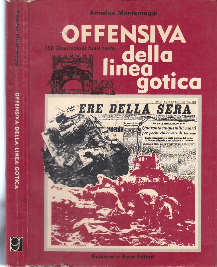 LS- OFFENSIVA DELLA LINEA GOTICA - AMEDEO MONTEMAGGI ---- 1980- B- ZFS315