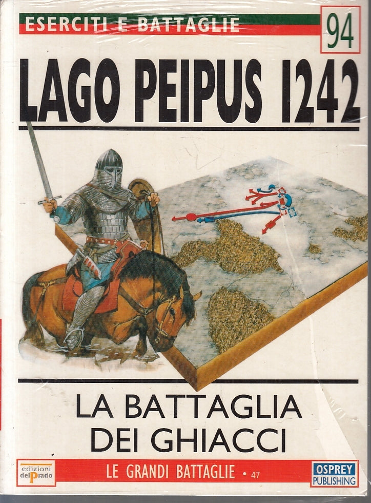 LM- ESERCITI E BATTAGLIE N.94 GRANDI LAGO PEIPUS -- OSPREY DEL PRADO - B- ZFS107