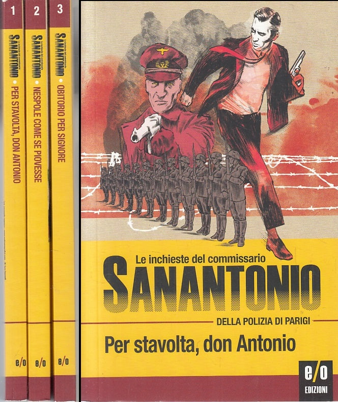 LG- LE INCHIESTE DEL COMMISSARIO SANANTONIO 1/3-- E/O EDIZIONI--- 2013- B-ZFS103