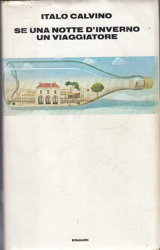 LN- SE UNA NOTTE D'INVERNO UN VIAGGIATORE - ITALO CALVINO - EINAUDI ---- CS- XFS