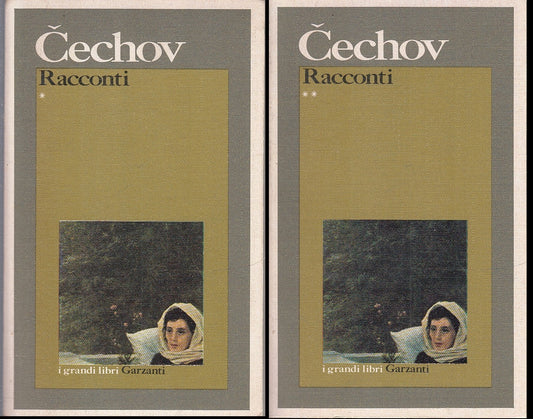 LN- RACCONTI 2 VOLUMI - CECHOV - GARZANTI - I GRANDI LIBRI --- B - XFS