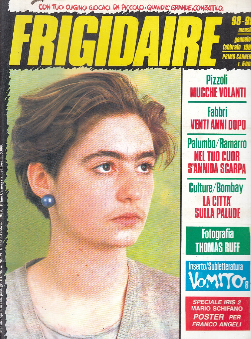 FR- RIVISTA FRIGIDAIRE N.98/99 -- PRIMO CARNERA - 1989 - S - F23