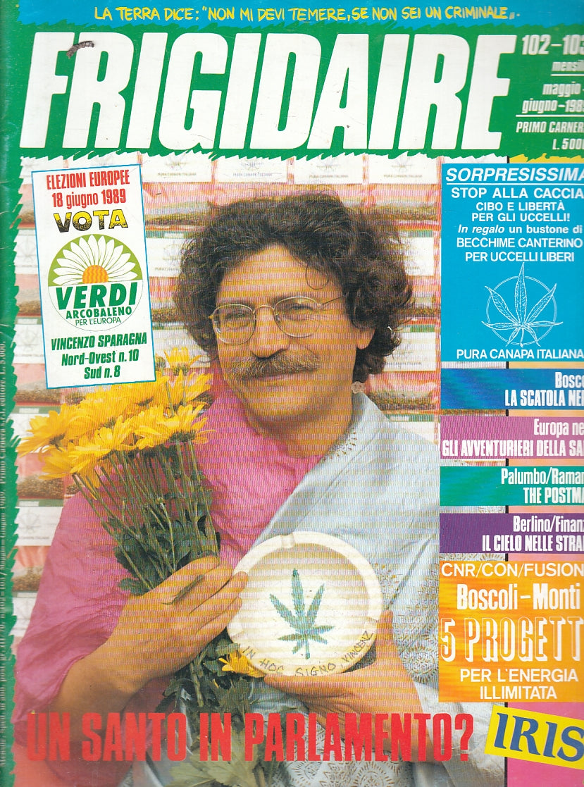FR- RIVISTA FRIGIDAIRE N.102/103 -- PRIMO CARNERA - 1989 - S - F23