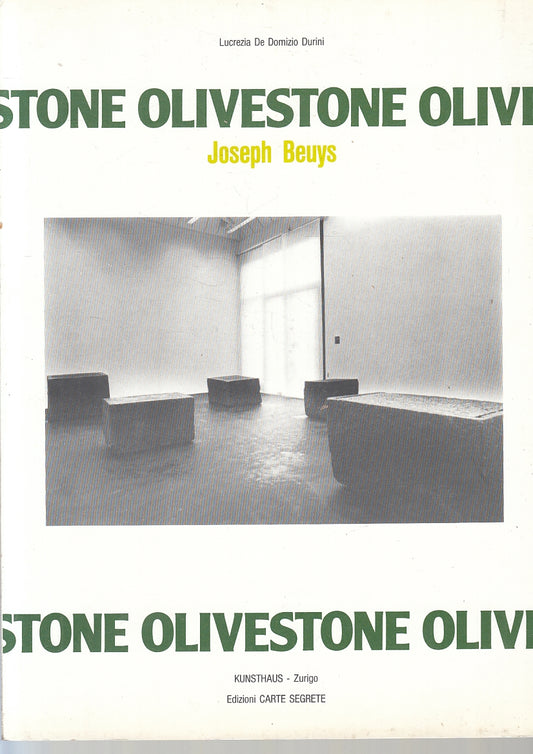 LT- OLIVESTONE JOSEPH BEUYS- DE DOMIZIO DURINI- CARTE SEGRETE--- 1992- B- ZFS596