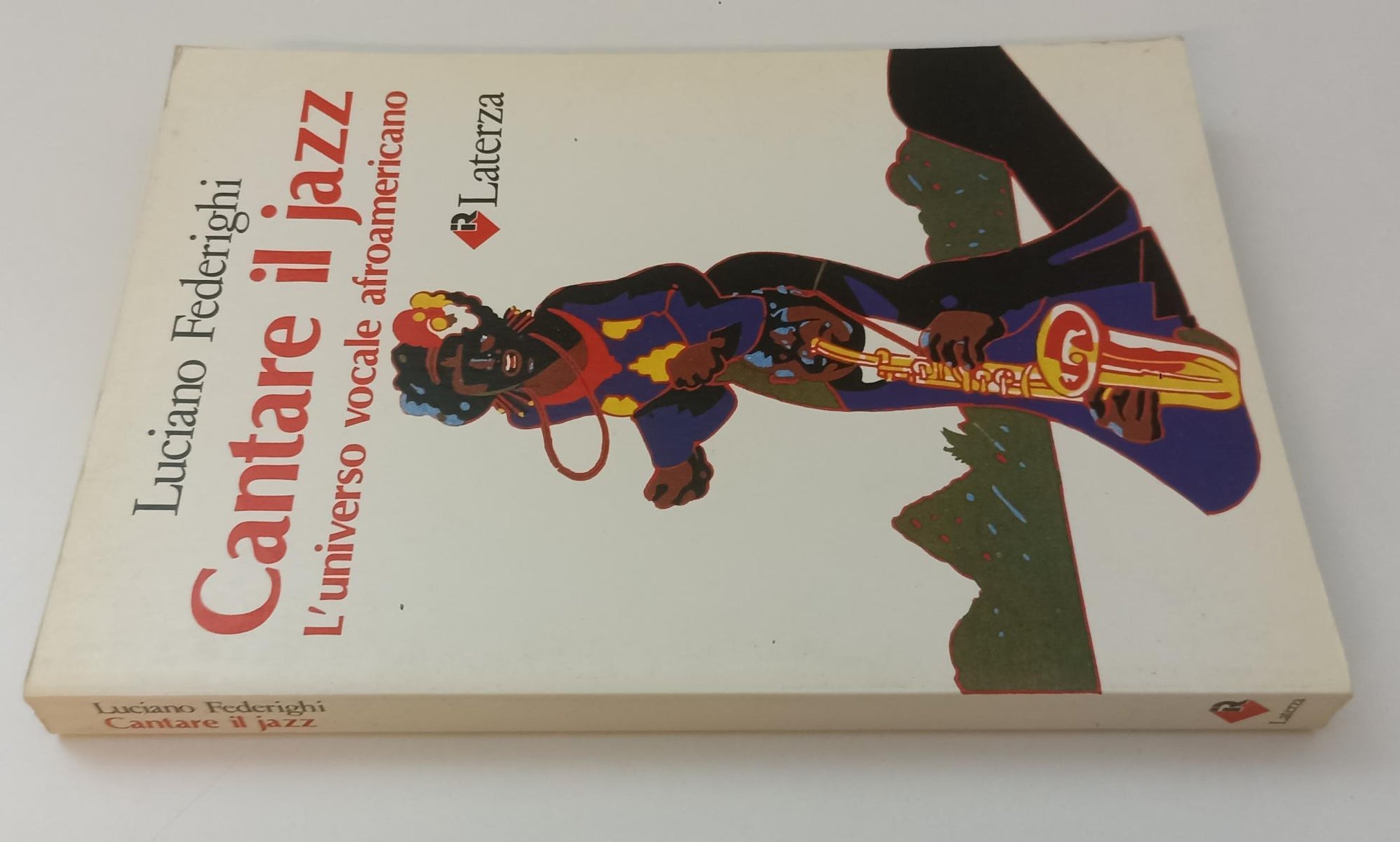 LZ- CANTARE IL JAZZ - LUCIANO FEDERIGHI - LATERZA --- 1986 - B- XFS142