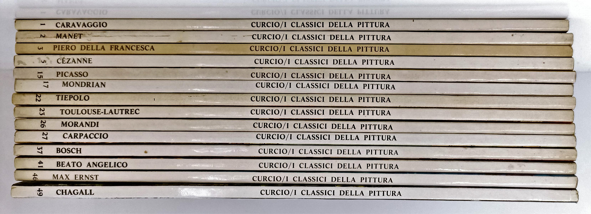 LT- I CLASSICI DELLA PITTURA LOTTO 15 VOLUMI PICASSO MANET - CURCIO - B - BLCP32
