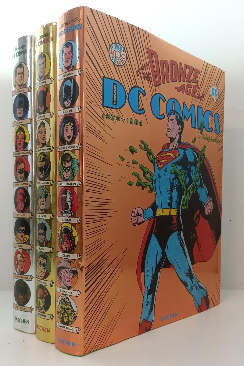FV- THE GOLDEN SILVER BRONZE AGE OF DC COMICS 3 VOLUMI- PAUL LEVITZ- 2013-CS-C23