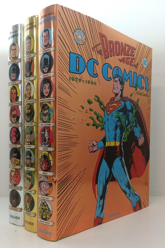 FV- THE GOLDEN SILVER BRONZE AGE OF DC COMICS 3 VOLUMI- PAUL LEVITZ- 2013-CS-C23