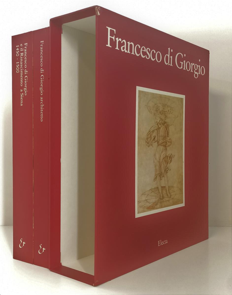 LT- FRANCESCO DI GIORGIO ARCHITETTO 2 VOLUMI -- ELECTA --- 1993 - B - YFS781
