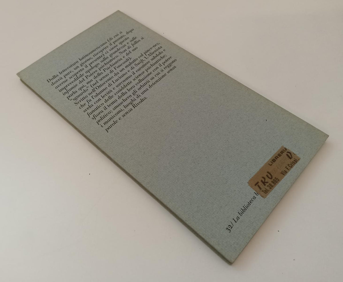 LT- L'ALIENISTA - MACHADO DE ASSIS - FRANCO MARIA RICCI - BIBLIOTECA BLU LBB