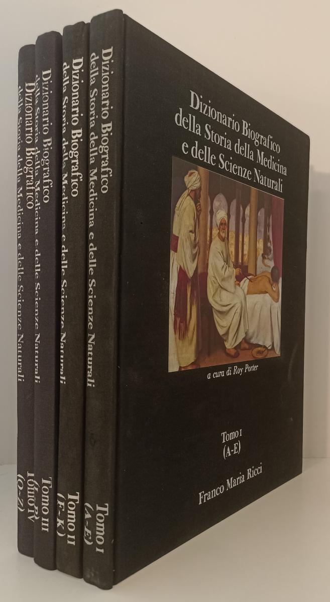 LT- DIZIONARIO BIOGRAFICO STORIA MEDICINA SCIENZA NATURALI -- FRANCO MARIA RICCI