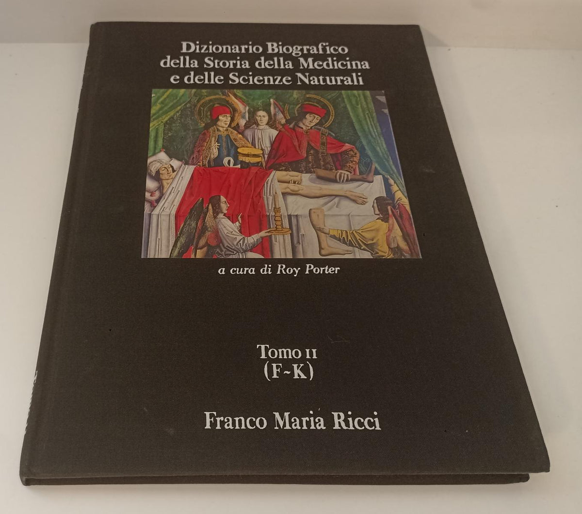 LT- DIZIONARIO BIOGRAFICO STORIA MEDICINA SCIENZA NATURALI -- FRANCO MARIA RICCI