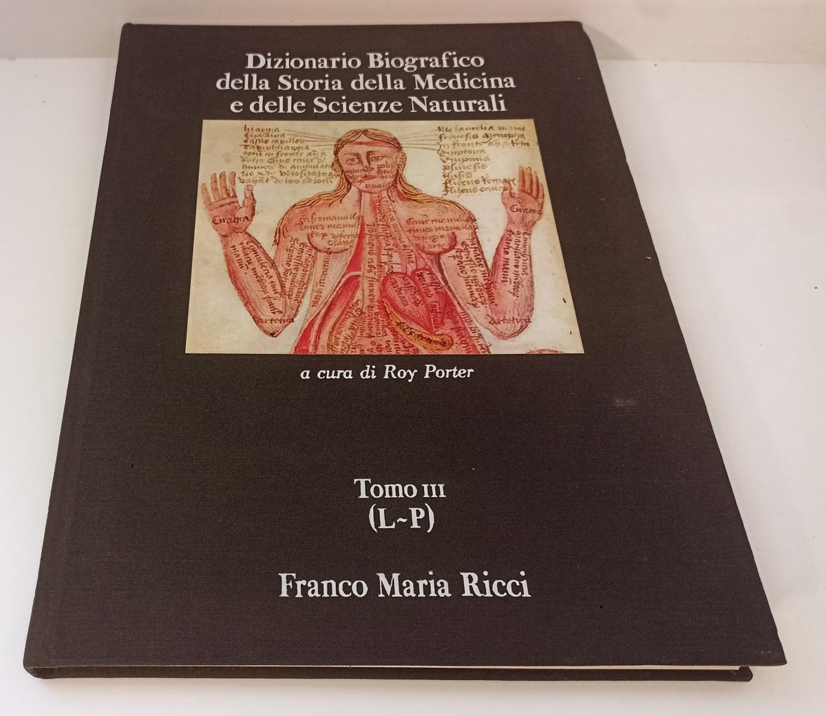 LT- DIZIONARIO BIOGRAFICO STORIA MEDICINA SCIENZA NATURALI -- FRANCO MARIA RICCI