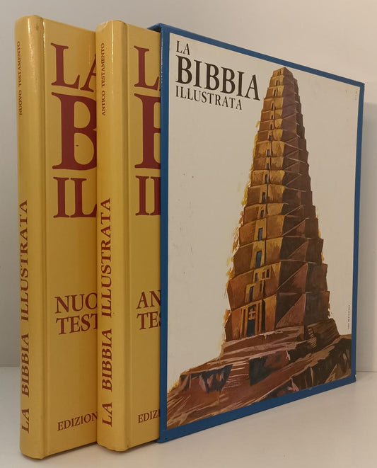 LD- LA BIBBIA ILLUSTRATA ANTICO E NUOVO TESTAMENTO -- PAOLINE--- 1983- C- ZFS497