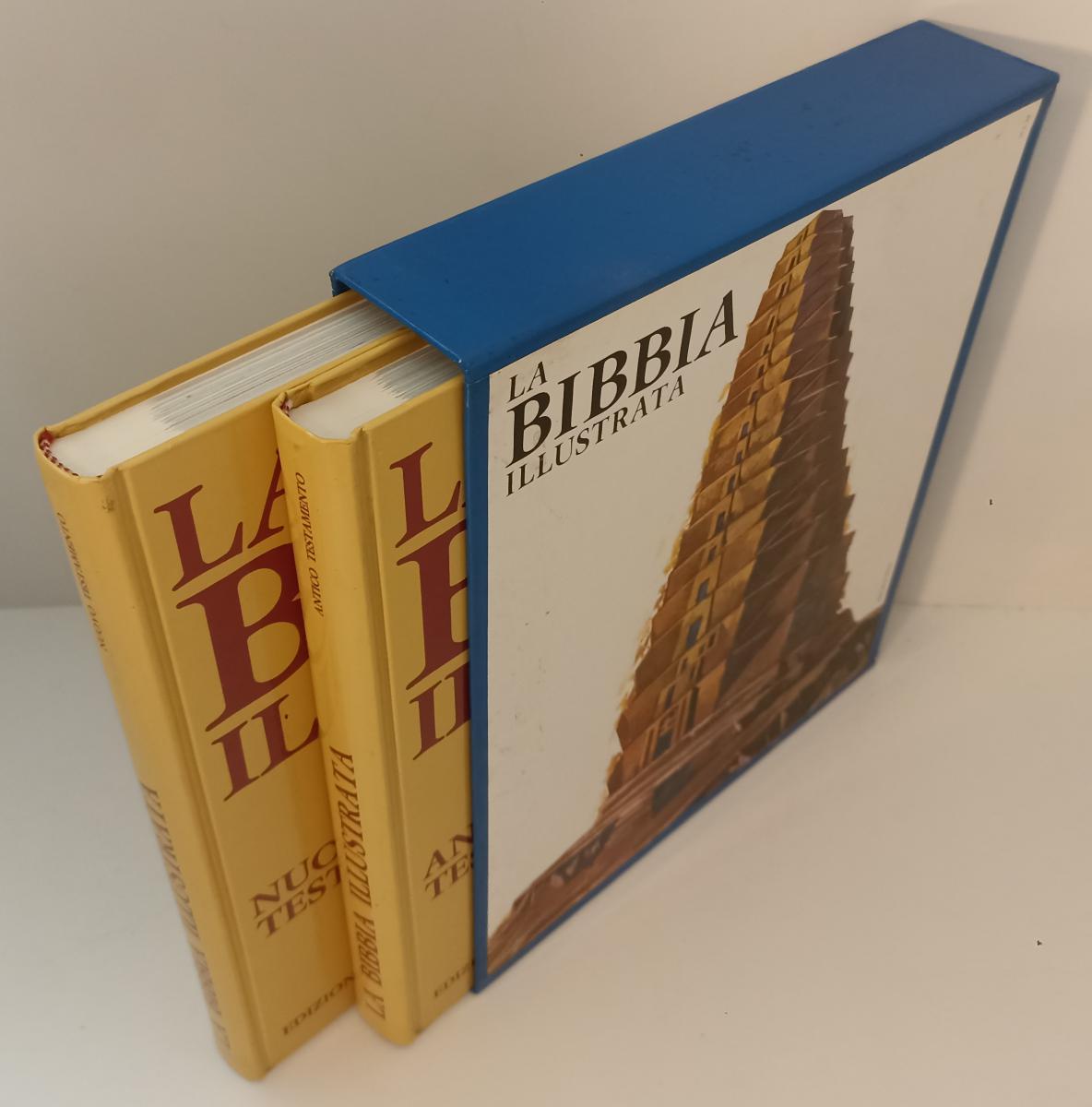 LD- LA BIBBIA ILLUSTRATA ANTICO E NUOVO TESTAMENTO -- PAOLINE--- 1983- C- ZFS497