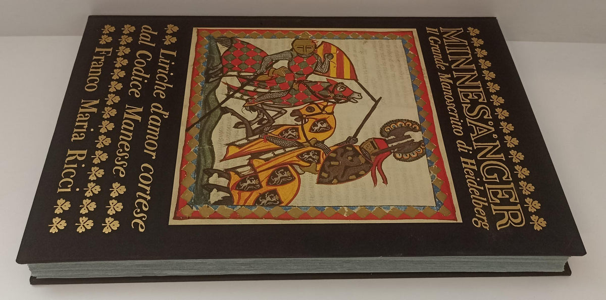 LT- MINNESANGER MANOSCRITTO HEIDELBERG -- FRANCO MARIA RICCI - I SEGNI DELL'UOMO