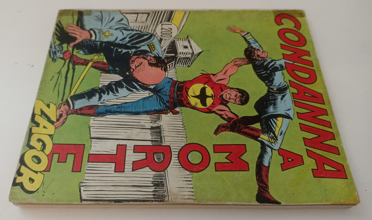 FB- ZAGOR N.68 ZENIT GIGANTE 2a S. 1a ED. ORIGINALE- ARALDO BONELLI- 1966- B-C23