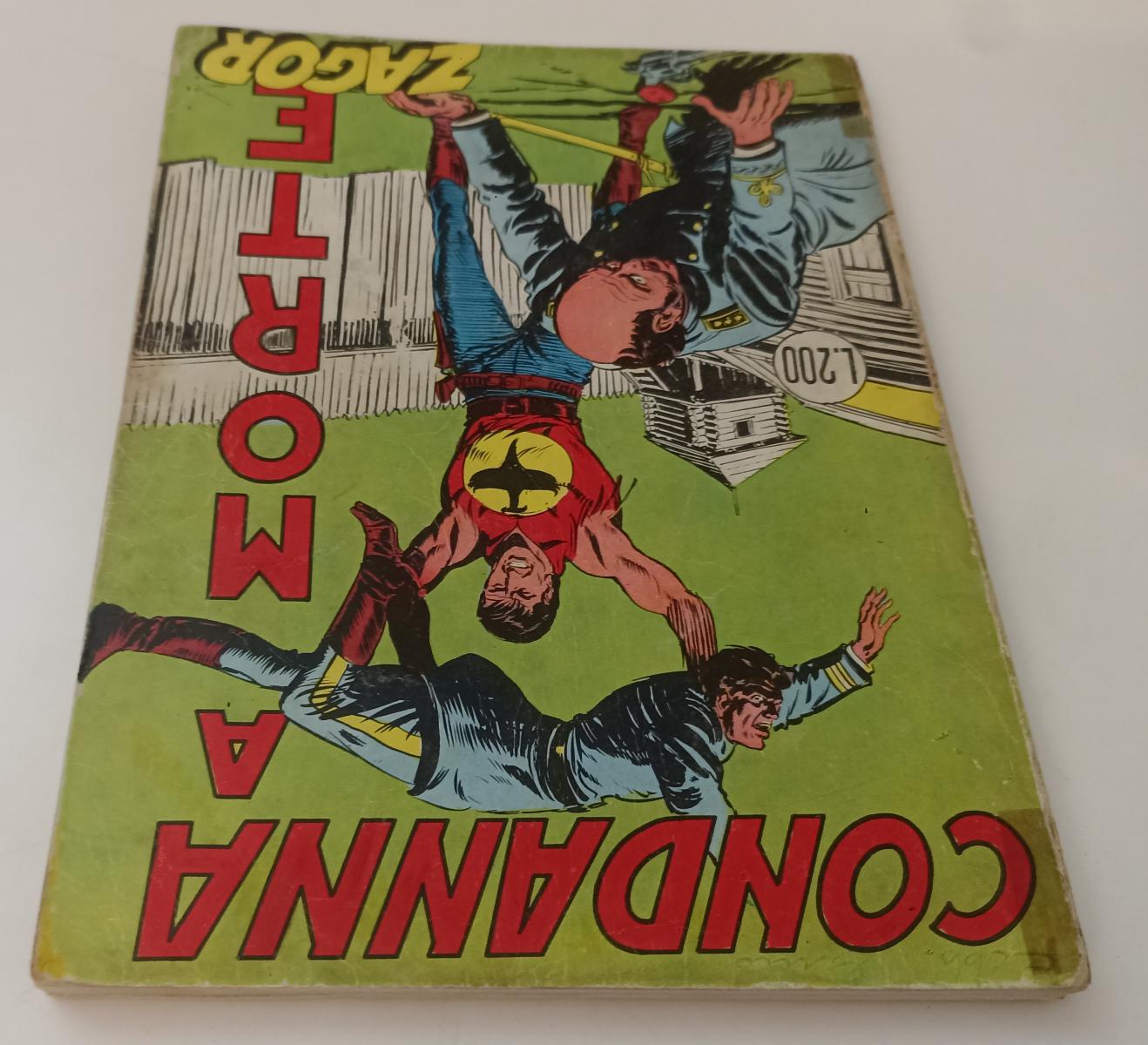 FB- ZAGOR N.68 ZENIT GIGANTE 2a S. 1a ED. ORIGINALE- ARALDO BONELLI- 1966- B-C23