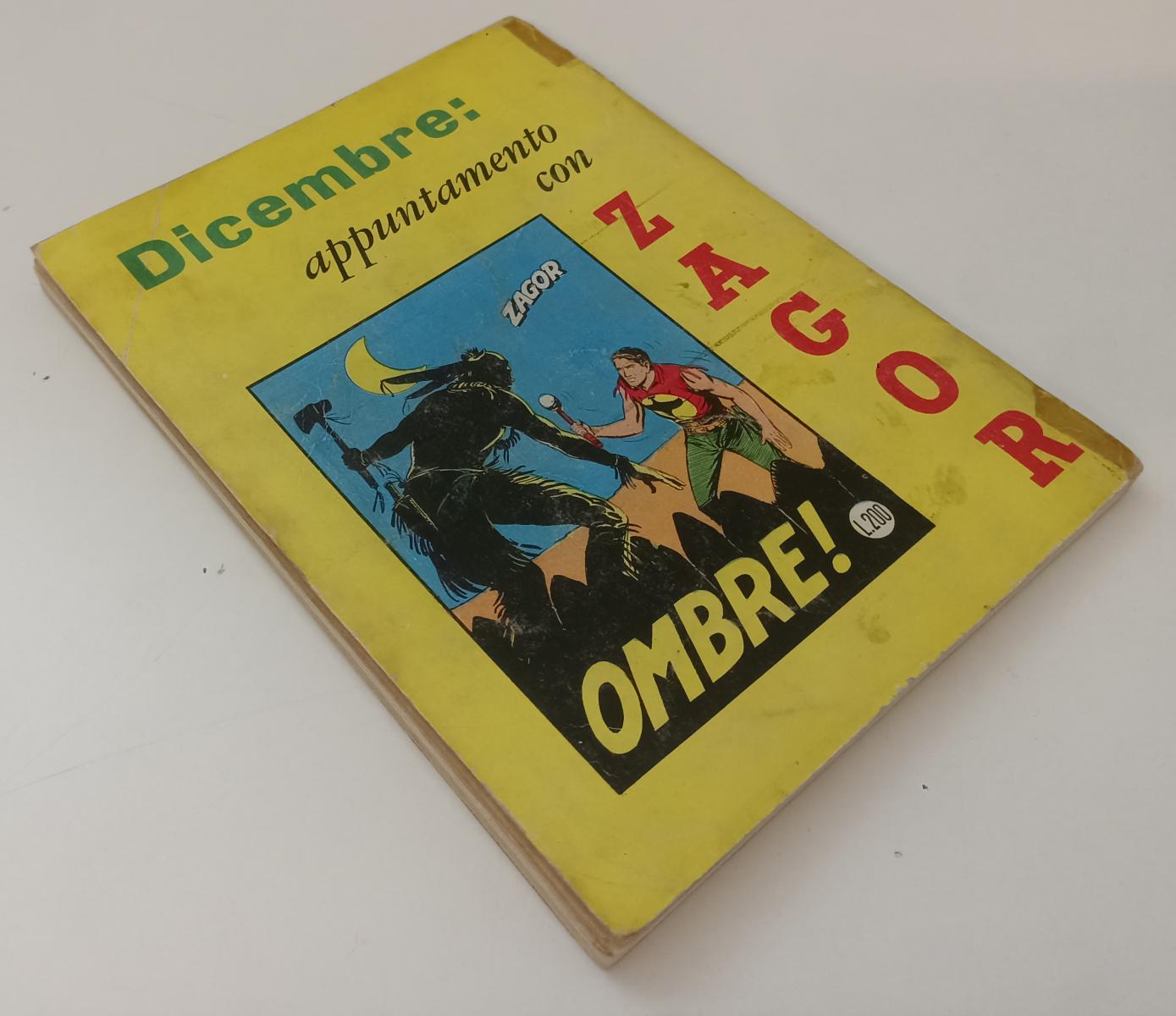 FB- ZAGOR N.68 ZENIT GIGANTE 2a S. 1a ED. ORIGINALE- ARALDO BONELLI- 1966- B-C23