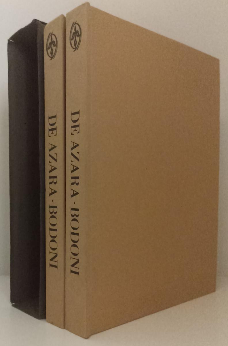 LT- DE AZARA BODONI LETTERE COFANETTO 2 VOLUMI - CLARAVELLA ---- 1979- C- ZFS551