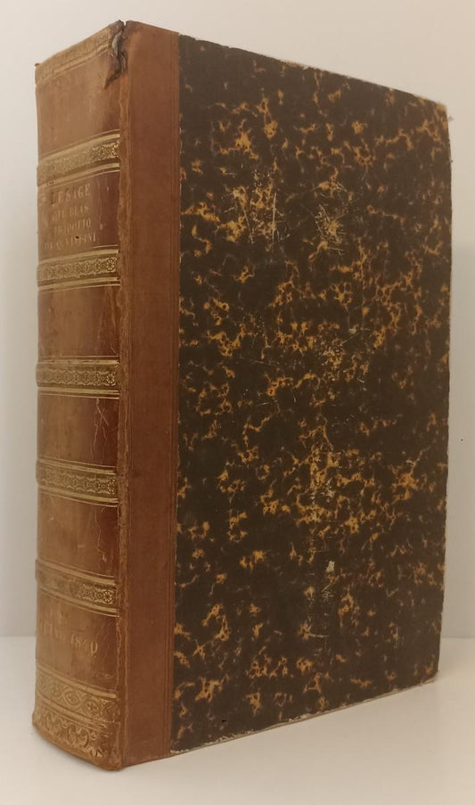 LH- STORIA DI GIL BLAS DI SANTILLANA GIOVANNI GIGOUX- LE SAGE---- 1840- C-ZFS579