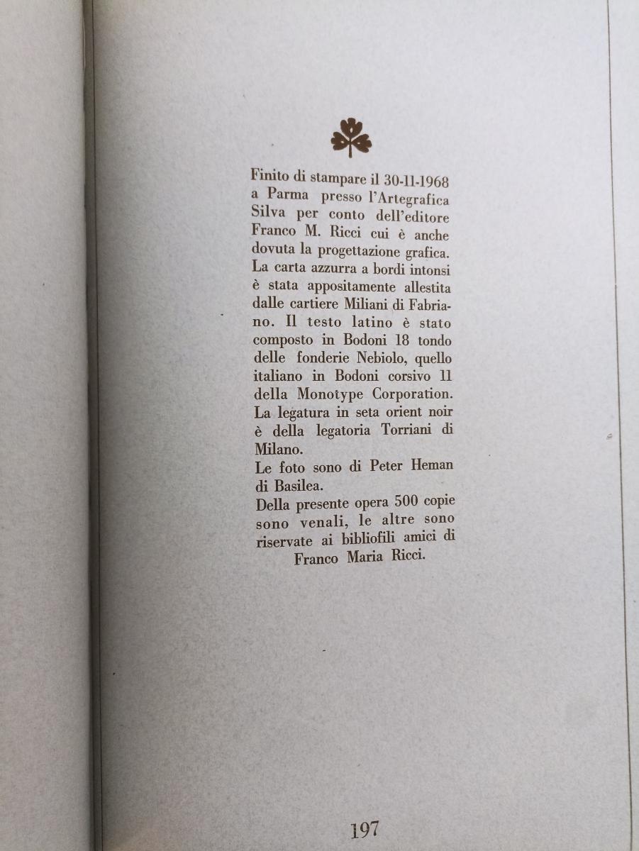 LT- ALOYS ZOTL IL BESTIARIO -- FRANCO MARIA RICCI - I SEGNI DELL'UOMO
