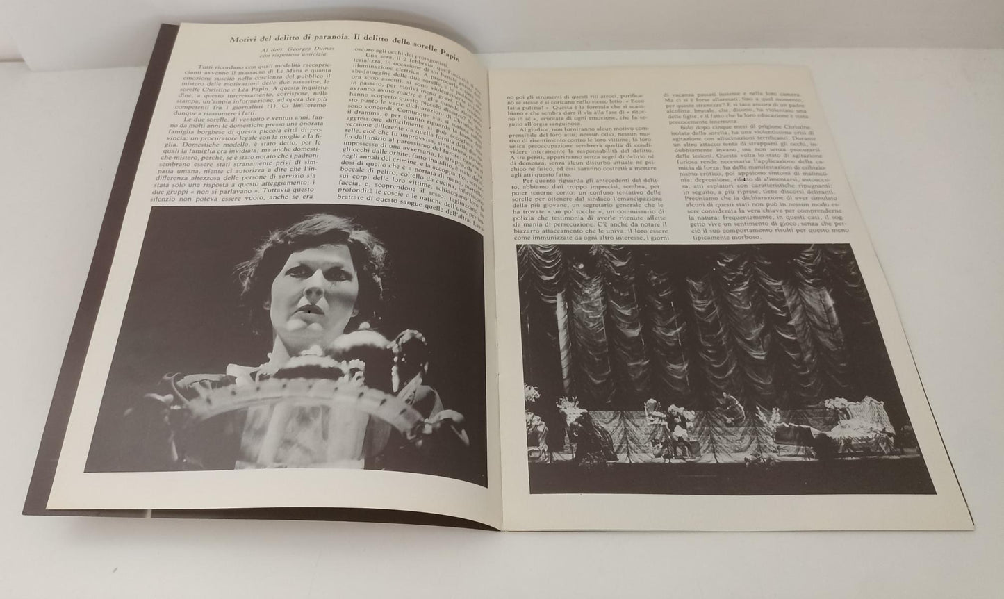 LR- LES BONNES dI JEAN GENET TEATRO STABILE DI TORINO 6 - 1980 - T.S.T. - RVSa21