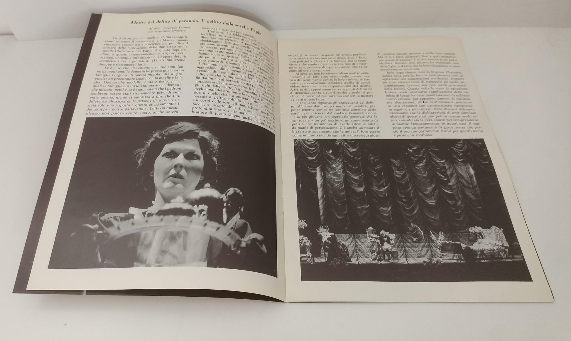 LR- LES BONNES dI JEAN GENET TEATRO STABILE DI TORINO 6 - 1980 - T.S.T. - RVSa21