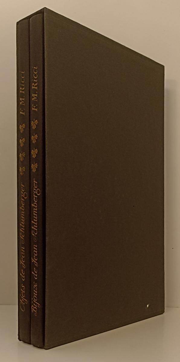 LT- BIJOUX E OBJETS JEAN SCHLUMBERGER 2 VOLUMI -- FRANCO MARIA RICCI
