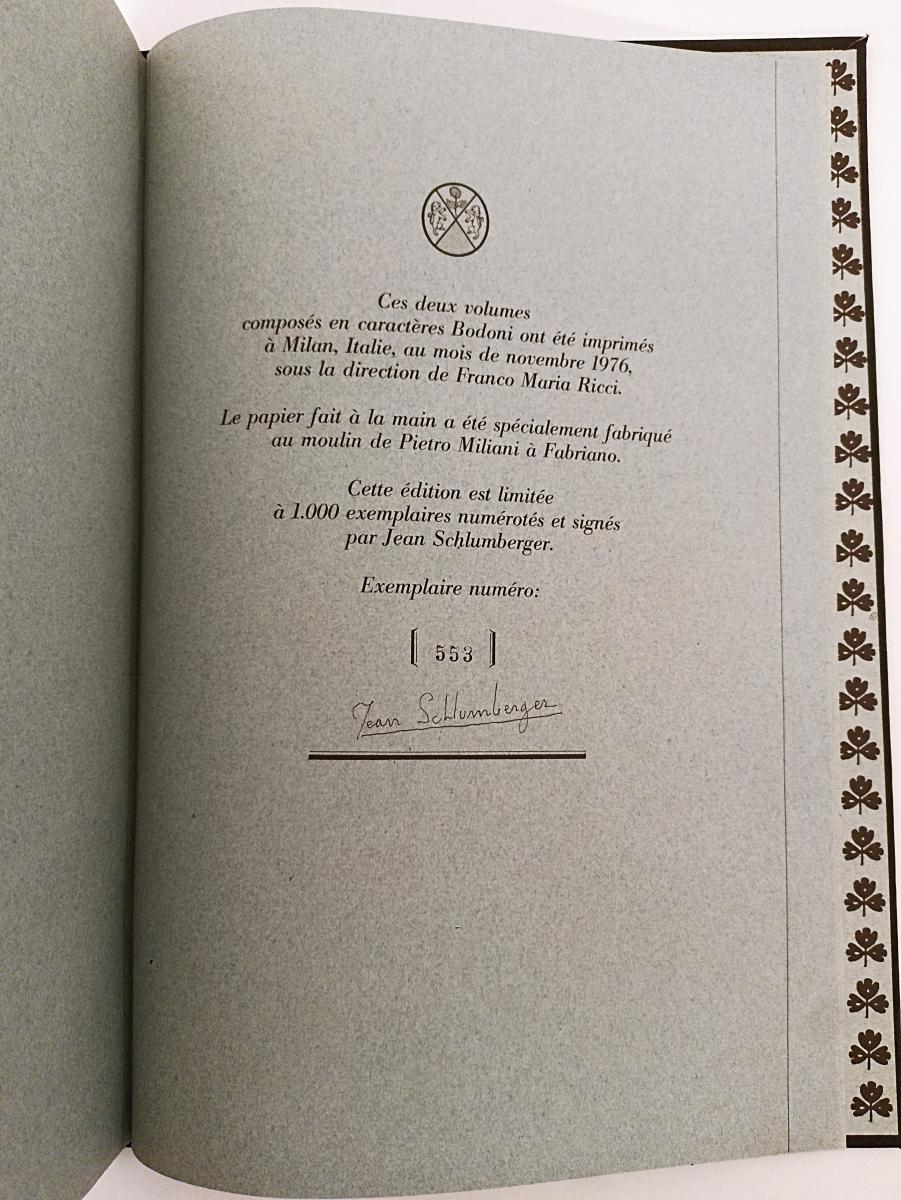 LT- BIJOUX E OBJETS JEAN SCHLUMBERGER 2 VOLUMI -- FRANCO MARIA RICCI