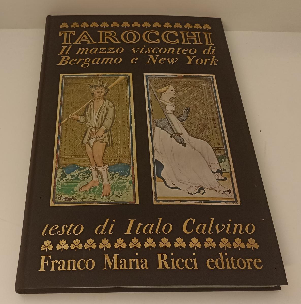 LT- TAROCCHI MAZZO VISCONTEO -- FRANCO MARIA RICCI - I SEGNI DELL'UOMO