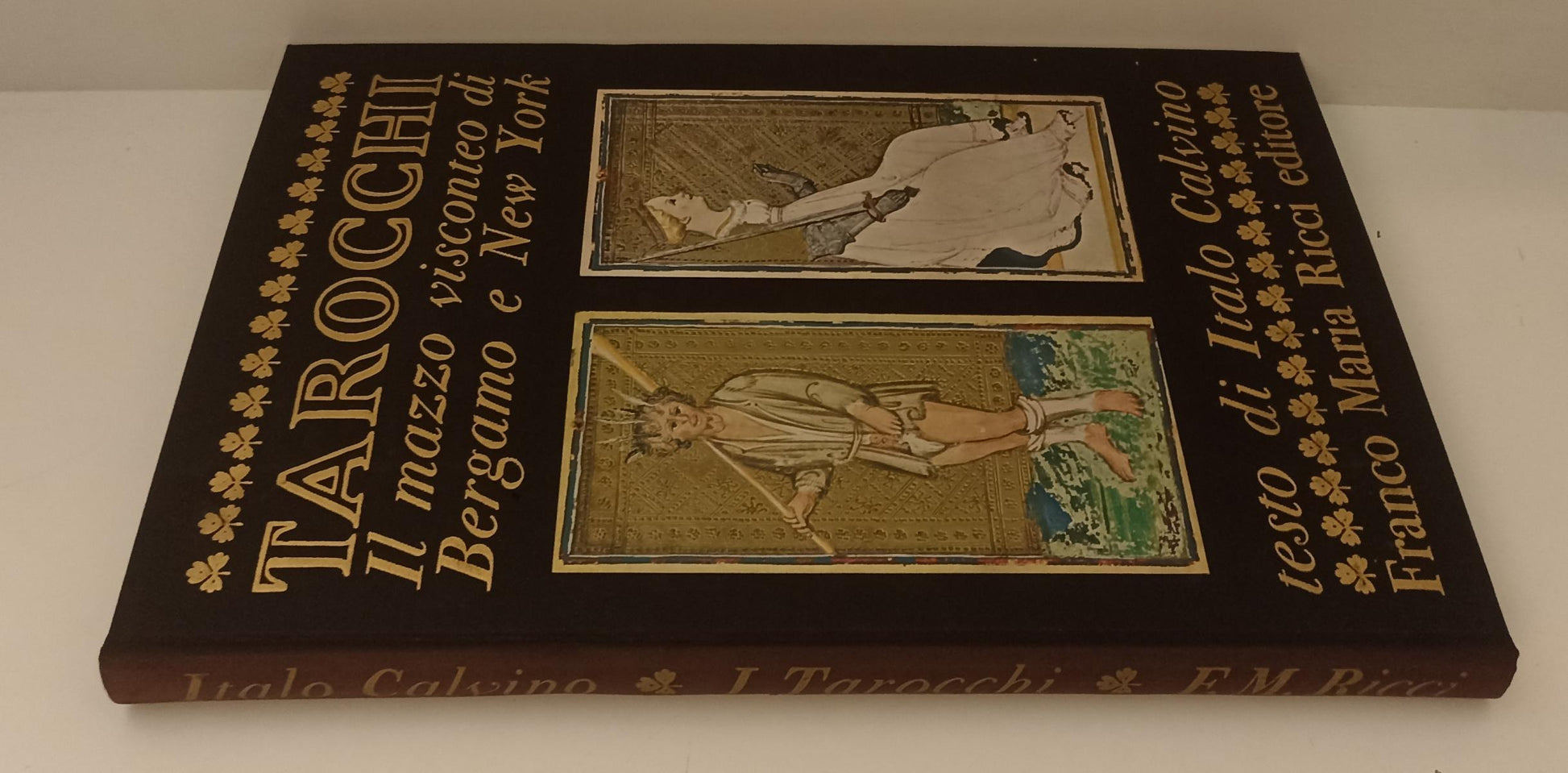 LT- TAROCCHI MAZZO VISCONTEO -- FRANCO MARIA RICCI - I SEGNI DELL'UOMO