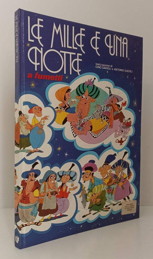 FV- LE MILLE E UNA NOTTE A FUMETTI - GAVIOLI GUERCI- I SEMPREVERDI- 1979- C- D23