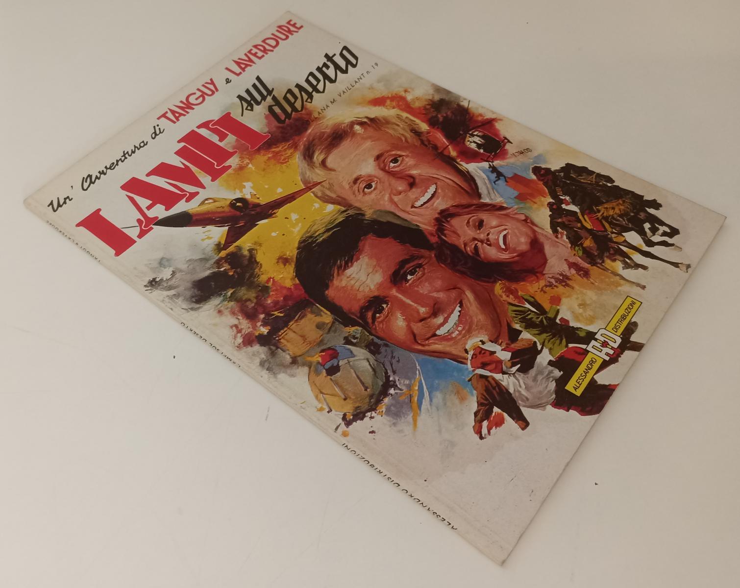 FZ- UN'AVVENTURA DI TANGUY LAVERDURE LAMPI SUL DESERTO- ALESSANDRO- 1988- B- D23