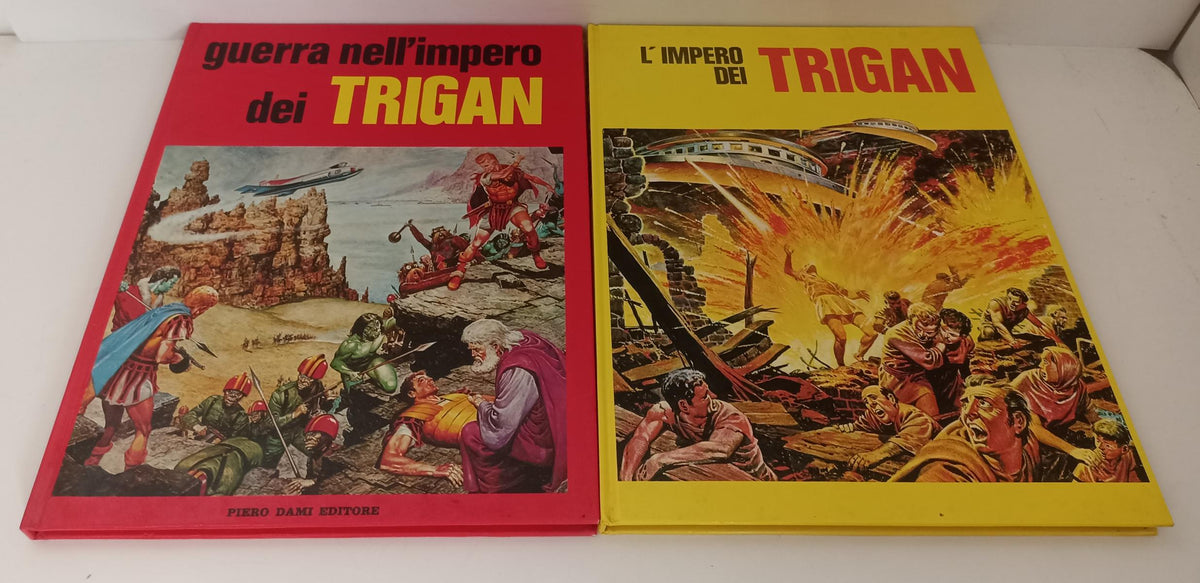 FV- L'IMPERO DEI TRIGAN + GUERRA 2 VOLUMI - LAWRENCE BUTTERWORTH - DAMI-- C- D23