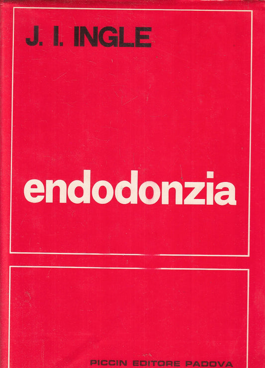 LQ- ENDODONZIA - J.I. INGLE - PICCIN  EDITORE --- 1973 - CS - ZFS348