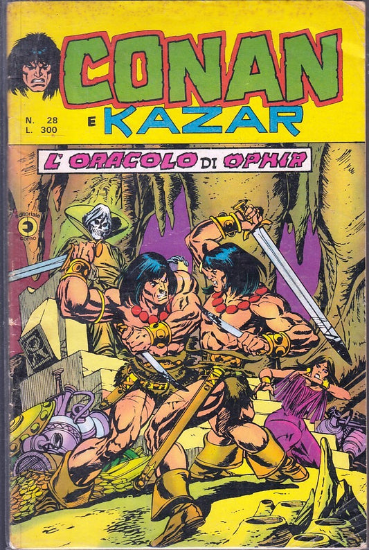 FS- CONAN E KAZAR N.28 -- CORNO -- S - G23