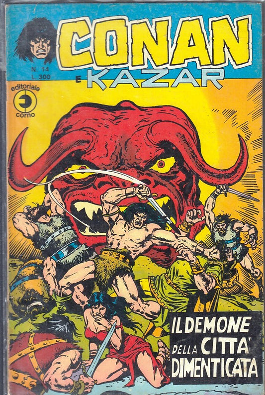 FS- CONAN E KAZAR N.14 -- CORNO -- S - G23