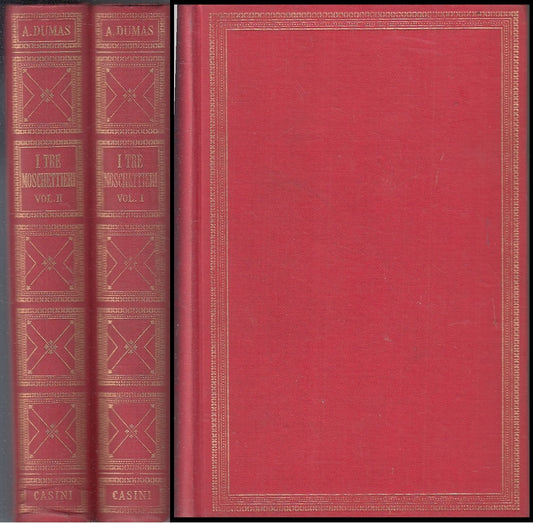 LN- I TRE MOSCHETTIERI 1/2- DUMAS- ALEXANDER CASINI- GRANDI MAESTRI--- C- ZFS642