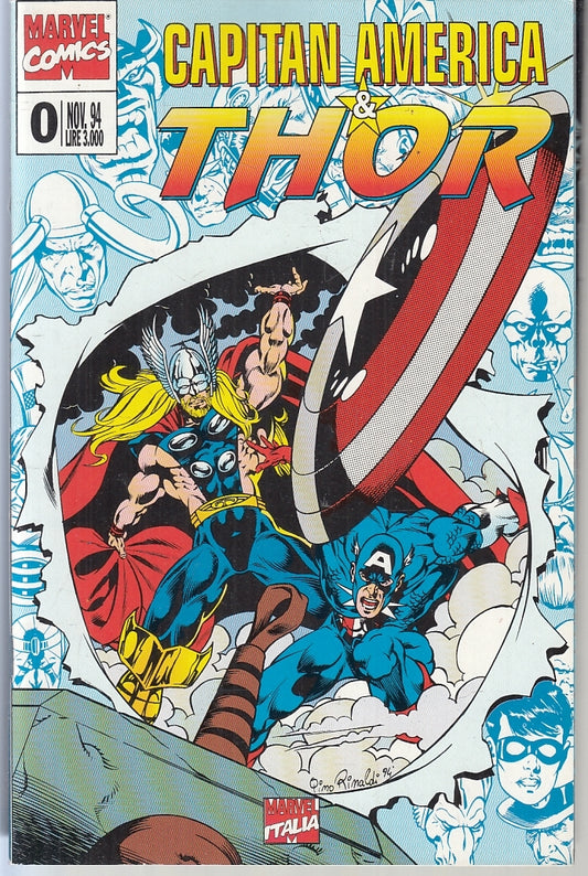 FS- CAPITAN AMERICA E THOR 0/5 -- MARVEL ITALIA - 1994/1995 - S - F23