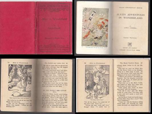 LB- ALICE IN WONDERLAND ILLUSTRATO - LEWIS CARROLL CHARLSE PEARS - S- ZFS642