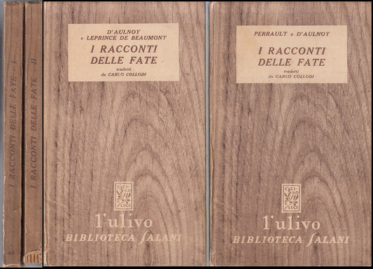 LB- I RACCONTI DELLE FATE 1/2- D'AULNOY E DE BEAUMONT COLLODI- SALANI- C- ZFS642