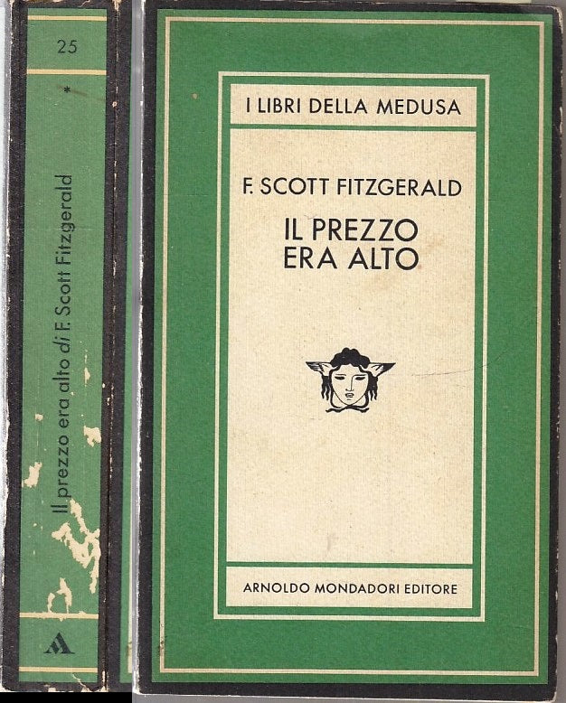 LN- IL PREZZO ERA ALTO 1° VOLUME- FITZGERALD- MONDADORI- MEDUSA- 1981- B- XFS108