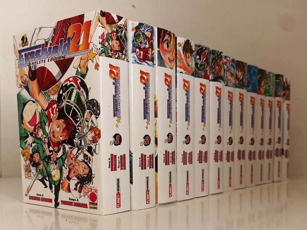 FM- EYESHIELD 21 1/13 COLLEZIONE COMPLETA -- PLANET MANGA PANINI - G23