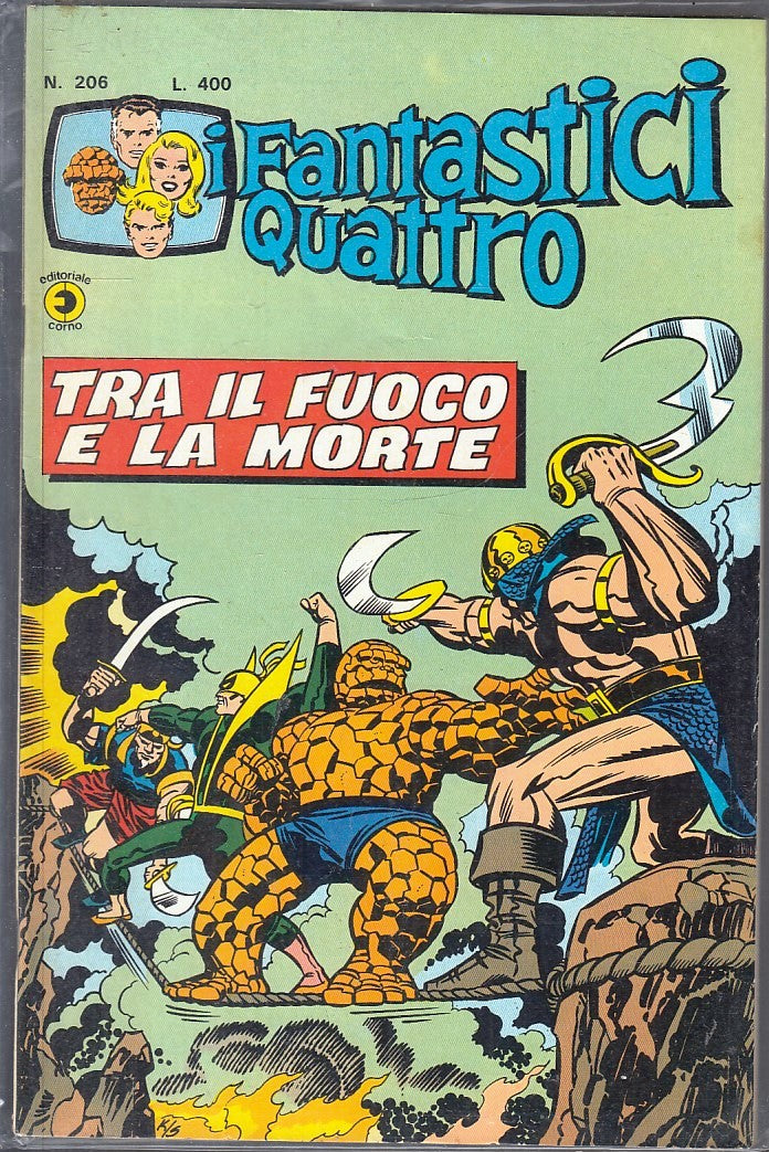 FS- I FANTASTICI QUATTRO N.206 -- CORNO -- S - G23