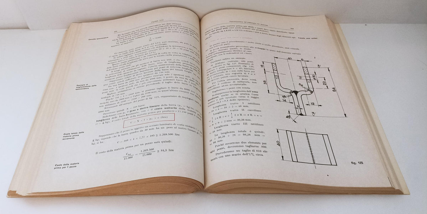 LZ- CORSO DI STUDI DI  FABBRICAZIONE PRODUZIONE- PERETTO- MURSIA- 1974- B-YFS361