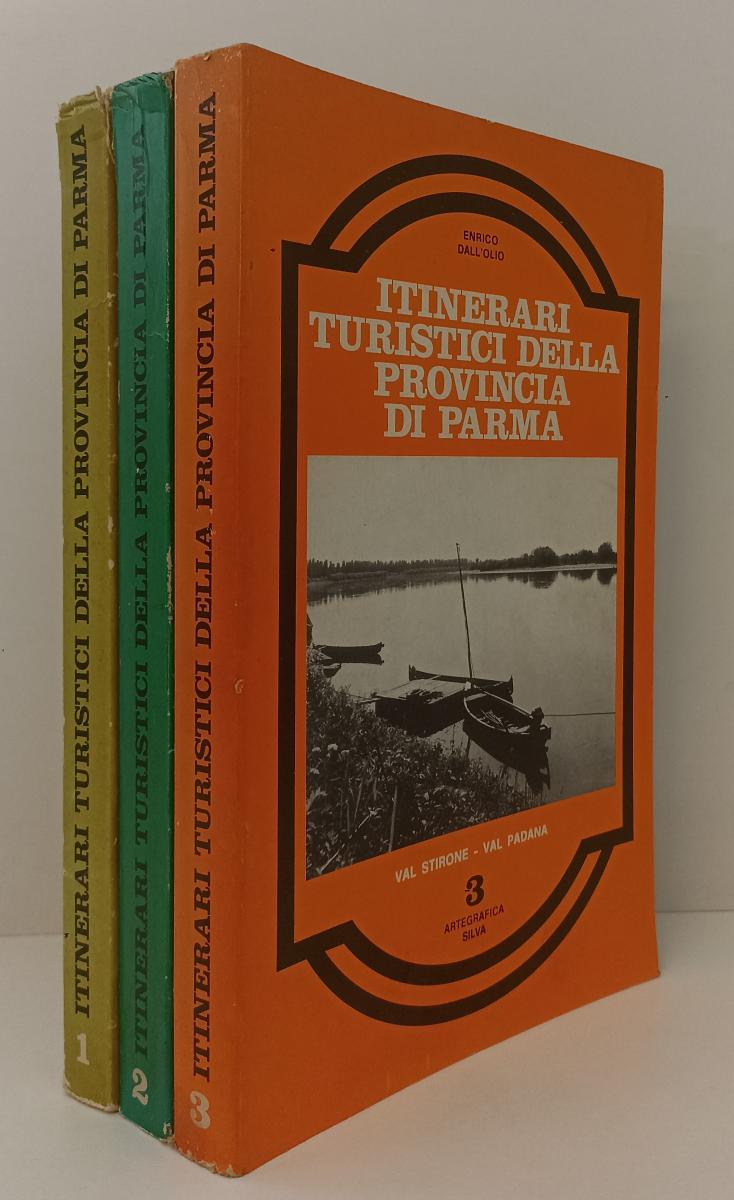 LV- ITINERARI TURISTICI DELLA PROVINCIA DI PARMA 1/3- DALL'OLIO----- 1976- B-WPR