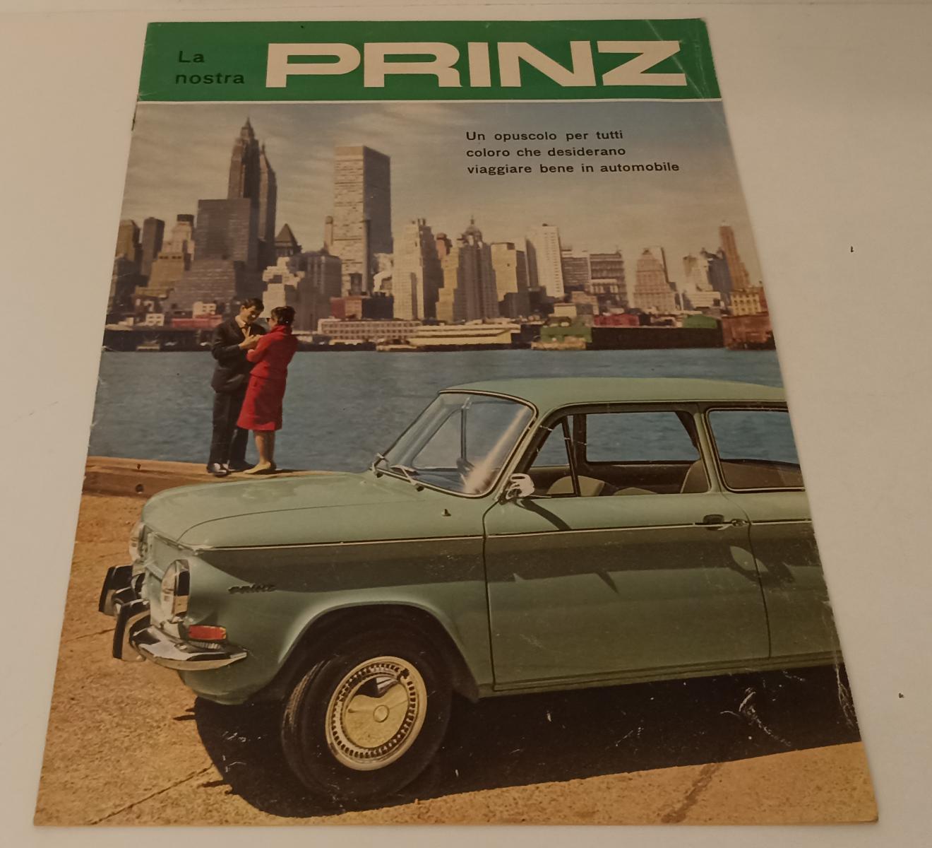 LR- RIVISTA OPUSCOLO  LA NOSTRA PRINZ - LISTINO PREZZI - S - RVSa98