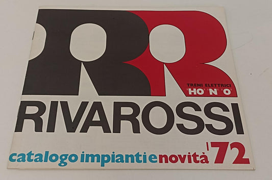 CP- CATALOGO IMPIANTI NOVITA' 72 RIVAROSSI TRENI ELETTRICI HO N O - RVSa78